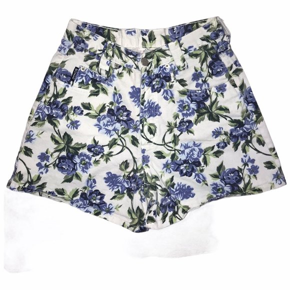 BONGO Pants - Rare Bongo Vintage High Rise Floral Mom Shorts 14